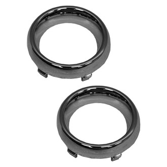 Replace® - Front Driver and Passenger Side Fog Light Trim Set (Standard Line)