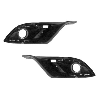 Replace® - Front Inner Driver and Passenger Side Fog Light Bezel Set (Standard Line)
