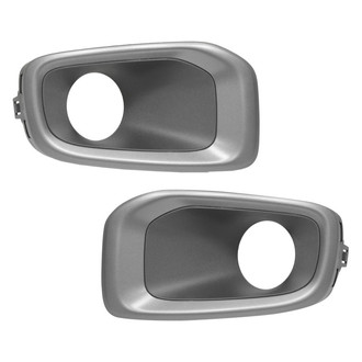 Replace® - Front Driver and Passenger Side Fog Light Bezel Set (Standard Line)