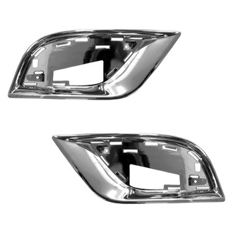 Replace® - Front Outer Driver and Passenger Side Fog Light Bezel Set (Standard Line)