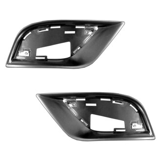 Replace® - Front Driver and Passenger Side Fog Light Bezel Set (Standard Line)