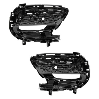 Replace® - Front Driver and Passenger Side Fog Light Bezel Set (Standard Line)