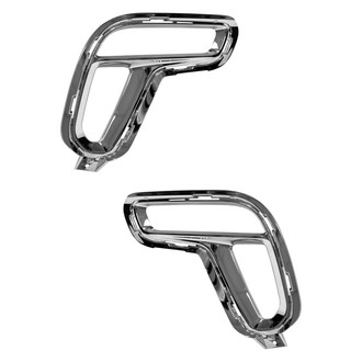 Replace® - Front Driver and Passenger Side Fog Light Bezel Set (Standard Line)