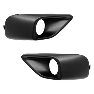 Replace® - Front Driver and Passenger Side Fog Light Bezel Set (Standard Line)