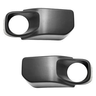 Replace® - Front Driver and Passenger Side Fog Light Bezel Set (Standard Line)
