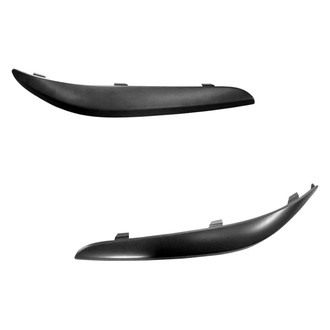 Replace® - Front Driver and Passenger Side Bumper Cover Molding Set (CAPA Certified)