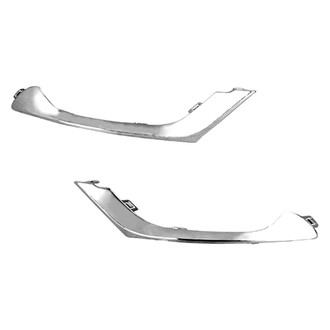 Replace® - Front Driver and Passenger Side Fog Light Trim Set (CAPA Certified)