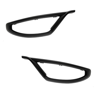 Replace® - Front Outer Driver and Passenger Side Tow Hook Bezel Set (Standard Line)