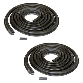 Replace® - Front Driver and Passenger Side Door Seal Set (Standard Line)