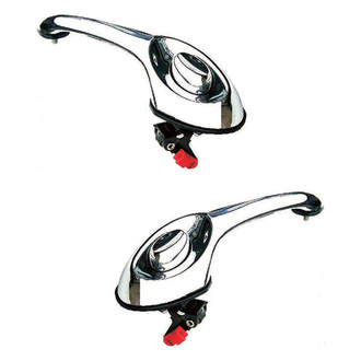 Replace® - Rear Driver and Passenger Side Exterior Door Handle Set (Standard Line)