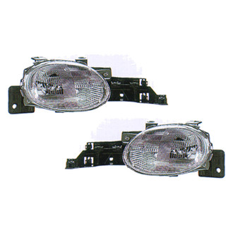 Replace® - Driver and Passenger Side Replacement Headlight Set (Standard Line)