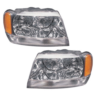 Replace® - Driver and Passenger Side Replacement Headlight Set (Value Line)