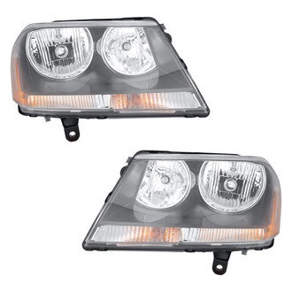 Replace® - Driver and Passenger Side Replacement Headlight Set (CAPA Certified)