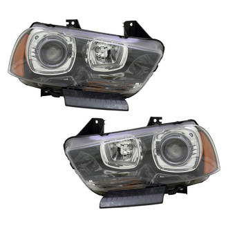 Replace® - Driver and Passenger Side Replacement Headlight Set (CAPA Certified)