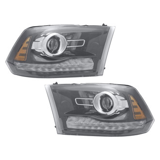 Replace® - Remanufactured OE Driver and Passenger Side Replacement Headlight Set