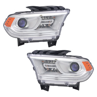 Replace® - Driver and Passenger Side Replacement Headlight Set (Value Line)