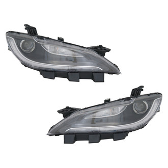 Replace® - Driver and Passenger Side Replacement Headlight Set (Standard Line)