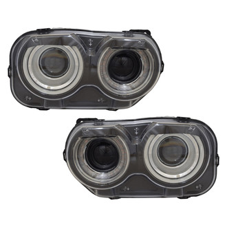 Replace® - Driver and Passenger Side Replacement Headlight Set (Value Line)