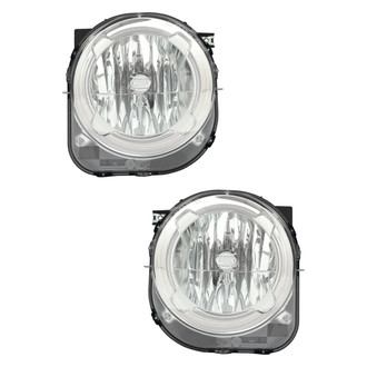 Replace® - Driver and Passenger Side Replacement Headlight Set (CAPA Certified)