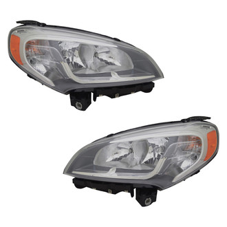 Replace® - Remanufactured OE Driver and Passenger Side Replacement Headlight Set