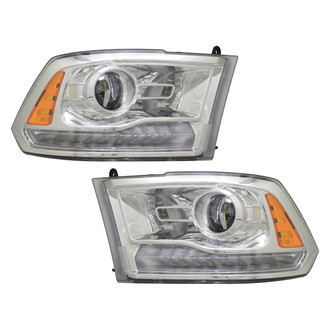 Replace® - Driver and Passenger Side Replacement Headlight Set (CAPA Certified)