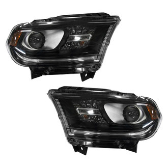 Replace® - Driver and Passenger Side Replacement Headlight Set (CAPA Certified)