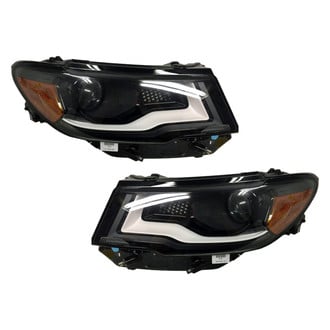 Replace® - Driver and Passenger Side Replacement Headlight Set (CAPA Certified)