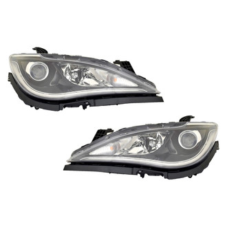 Replace® - Driver and Passenger Side Replacement Headlight Set (CAPA Certified)