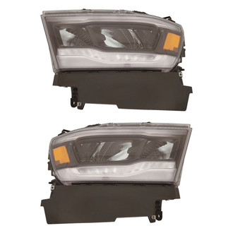 Replace® - Driver and Passenger Side Replacement Headlight Set (CAPA Certified)