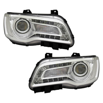 Replace® - Driver and Passenger Side Replacement Headlight Set (CAPA Certified)