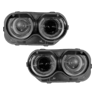 Replace® - Driver and Passenger Side Replacement Headlight Set (CAPA Certified)