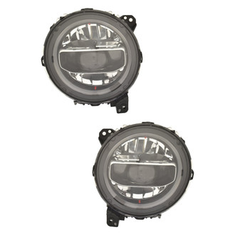 Replace® - Driver and Passenger Side Replacement Headlight Set (CAPA Certified)