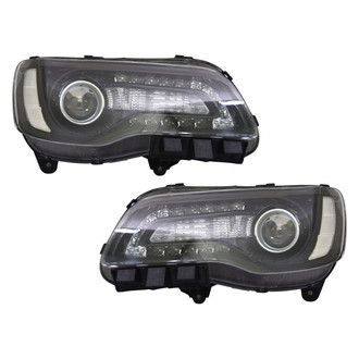 Replace® - Driver and Passenger Side Replacement Headlight Set (CAPA Certified)