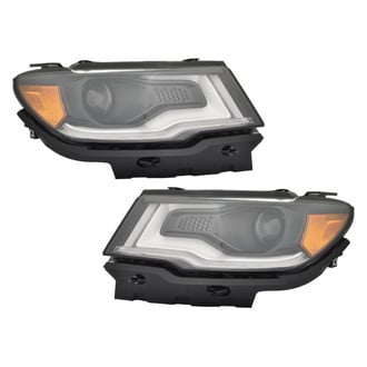 Replace® - Driver and Passenger Side Replacement Headlight Set (CAPA Certified)