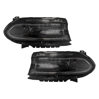 Replace® - Driver and Passenger Side Replacement Headlight Set (Value Line)