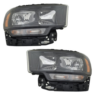 Replace® - Driver and Passenger Side Replacement Headlight Set (Standard Line)