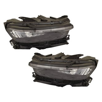 Replace® - Driver and Passenger Side Replacement Headlight Set Lens and Housing (CAPA Certified)