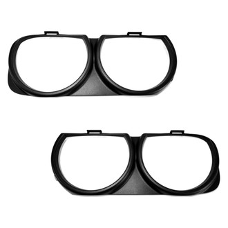 Replace® - Driver and Passenger Side Headlight Bezel Set (Standard Line)