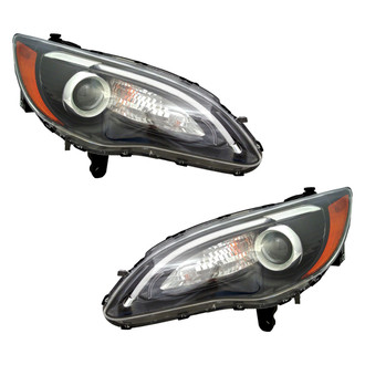 Replace® - Remanufactured OE Driver and Passenger Side Replacement Headlight Set