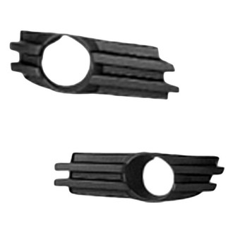 Replace® - Front Lower Driver and Passenger Side Fog Light Bezel Set (Standard Line)