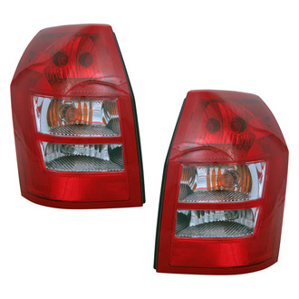 Replace® - Black Factory Tail Lights