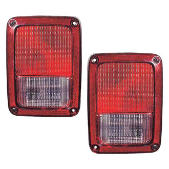 Replace® - Driver and Passenger Side Replacement Tail Lights (CAPA Certified)