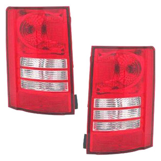 Replace® - Driver and Passenger Side Replacement Tail Lights (CAPA Certified)