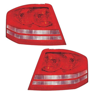 Replace® - Driver and Passenger Side Replacement Tail Lights (Value Line)