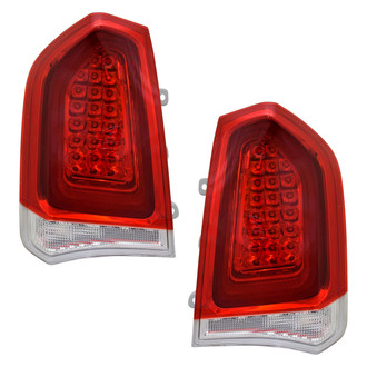 Replace® - Driver and Passenger Side Replacement Tail Lights (CAPA Certified)