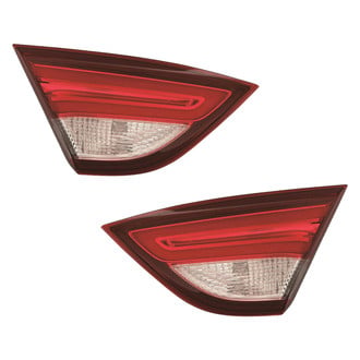 Replace® - Black LED Tail Lights