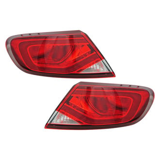 Replace® - Driver and Passenger Side Outer Replacement Tail Lights (CAPA Certified)