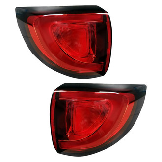 Replace® - Driver and Passenger Side Outer Replacement Tail Lights (CAPA Certified)