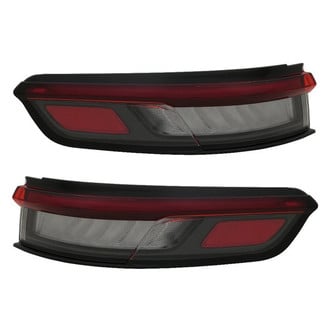 Replace® - Black LED Tail Lights