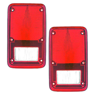 Replace® - Factory Tail Light Lenses